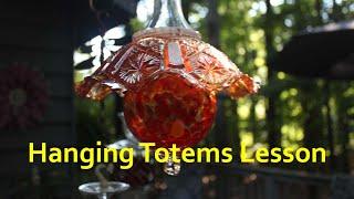 Hanging Glass Sculpture Lesson