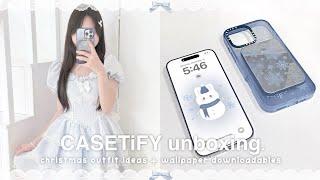 DRAW WITH ME ️️ : CASETiFY it girl must-have holiday tech accessories, wallpapers + outfit ideas