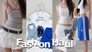 여름 패션하울 Fashion haul 19가지 ୧ ·₊˚ 추구미 쇼핑몰 발견..아디다스 쇼츠, 자라, 나이키 코르테즈, 헤븐 바이 마크제이콥스, 엘씨디씨 etc.