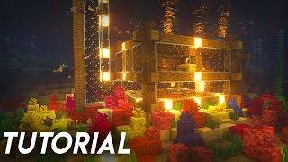 Minecraft Easy Underwater FULL Survival House Tutorial (How to Build In Minecraft)