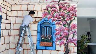 DUVAR RESİM 1 -  MURAL PAİNTİNG 1 - Ferhat Aslan Art #ferhataslanart