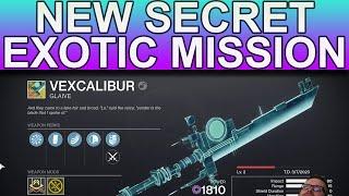 Guide: How to Start Secret Vexcalibur Glaive Exotic Mission [DESTINY 2]