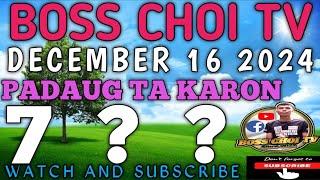 SWERTRES HEARING TODAY||DECEMBER 16||PADAUG TA KARON REG. VLOG