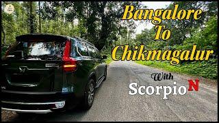 Bangalore to Chikmagalur | First long drive with Mahindra Scorpio N | offbeat travel