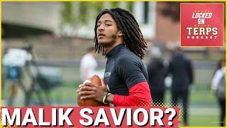 4 STAR Maryland QB Malik Washington can save Maryland Football | Maryland Terps Podcast