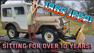 Seized Up Willys Jeep CJ5- Facebook Buy!- Will It Ever Run Again Or Is It A Bust??  #jeep #america