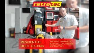 Residential Duct Leakage Testing (2022)