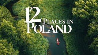 12 Most Beautiful Places to Visit in Poland 4K  | Things to See in Poland