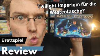 Age of Galaxy - Twilight im Miniformat – Brettspiel – Review und Regelerklärung