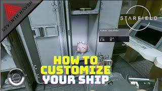 Starfield-  How to Customize the Inside of Your Ship