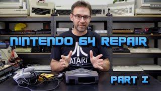 Nintendo 64 no video troubleshooting and repair - Part 1