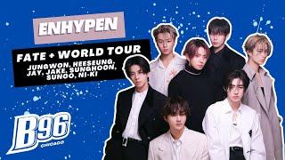 ENHYPEN shares their secrets behind getting ready for their "Fate Plus" WORLD TOUR!