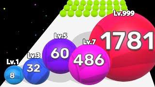 STAIR BALL FEVER - Level Up Balls (Ball Hop Math Game)