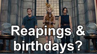 How do birthdays work in regards to the reapings?