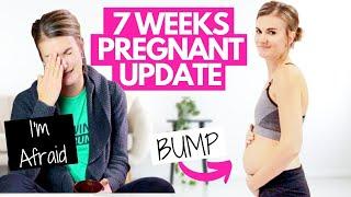My Bump+Early Symptoms+Miscarriage Fears|7 Week Pregnancy Update