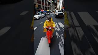 Speedy Scooter Cat: Yellow Raincoat Adventures in NYC!