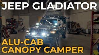 Jeep Gladiator // Alu-Cab Canopy Camper Build