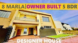 OWNER BUILT | BACK OPEN | LUXURY 8 Marla Designer House for Sale Bahria Town Rawalpindi #luxuryhome