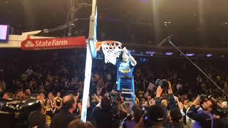 Michigan Wolverines cut down net after winning 2018 Big Ten Tournament