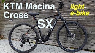 KTM Macina Cross SX 20 leichtes E-Bike light E-Trekking