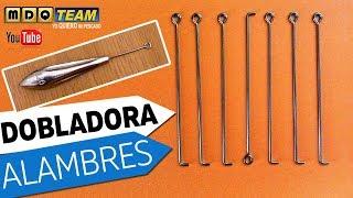 Dobladora de alambres para plomadas