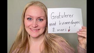 Video 1206 GRATULERER MED KVINNEDAGEN 8. MARS!