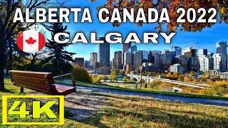 CALGARY 4K ALBERTA CANADA TRAVEL 2022