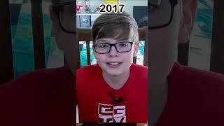 @EthanGamerTV  over the years (2014-2022)  #shorts #evolution #nostalgia