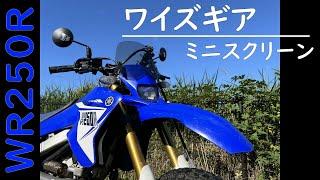 WR250R  ワイズギア　ミニスクリーン取付