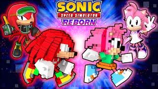 Unlocking Pixel Knuckles & Amy in Sonic Speed Simulator + Classic Racesuit Characters!