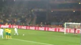 GoalKeeper Substitution and Penalty, South Africa vs Uruguay, World Cup 2010