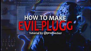 *TUTORIAL* HOW TO MAKE DARK/EVIL PLUGG BEATS FOR MARGIELAA, SMOKINGSKUL AND SLUMP6S (by @prodbecker)