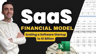 SaaS Financial Model Tutorial | Scaling a Software Startup to $1 Billion