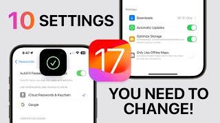 10 iOS 17 Settings You NEED To Change!