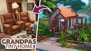 Grandpas Tiny Home  // The Sims 4 Speed Build