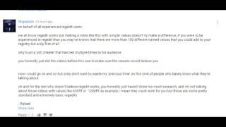 Taking A Trip Down to Tenebrous' "Regedit Debunked" Comment Section