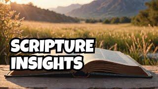 Reflections on Scripture