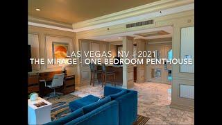 The Mirage Las Vegas - One Bedroom Penthouse Room Tour 2021