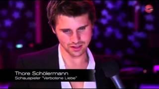 German Soap Award 2012 - Jo Weil & Thore Schölermann interview by Pointrouge