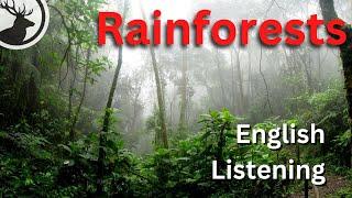 How to Talk About Rainforests in English - ESL Listening Lesson // #learnenglish #speakenglish //