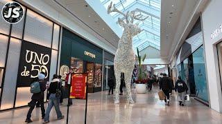 Sherway Gardens Mall on Christmas Eve | Toronto Walk (Dec 2024)