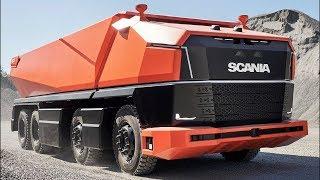 Future Truck - Fully Autonomous Concept Scania AXL!