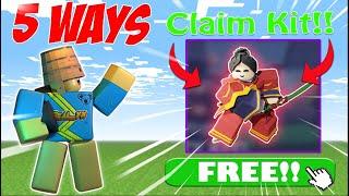 5 WAYS TO GET FREE BEDWARS KITS!! ( *LEGIT* )