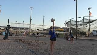 2020-08-01 Olivia & Katie AZ Jr Beach Tourney