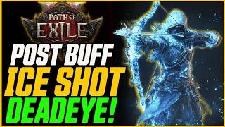 NEWLY BUFFED ICE SHOT IS INSANE! Cast on Freeze Ice Shot Deadeye // Path of Exile 2 Ranger Guide