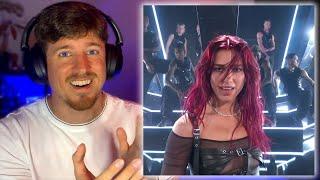 Reacting to Dua Lipa - Training Season  Houdini (Live at The GRAMMYs 2024)