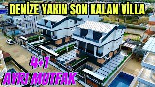 Didim Çamlık Mahallesinde Satılık Son Kalan 4+1 Ayrı Mutfak Havuzlu Villa