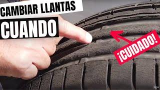 ¿Cuándo DEBES cambiar LLANTAS? - Velocidad Total