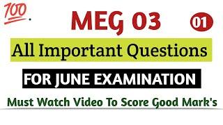 meg 03 british novel | meg 03 june 2025 important questions | meg 03 pride and prejudice |MA English
