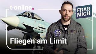 Kampfjetpilot beantwortet Fragen